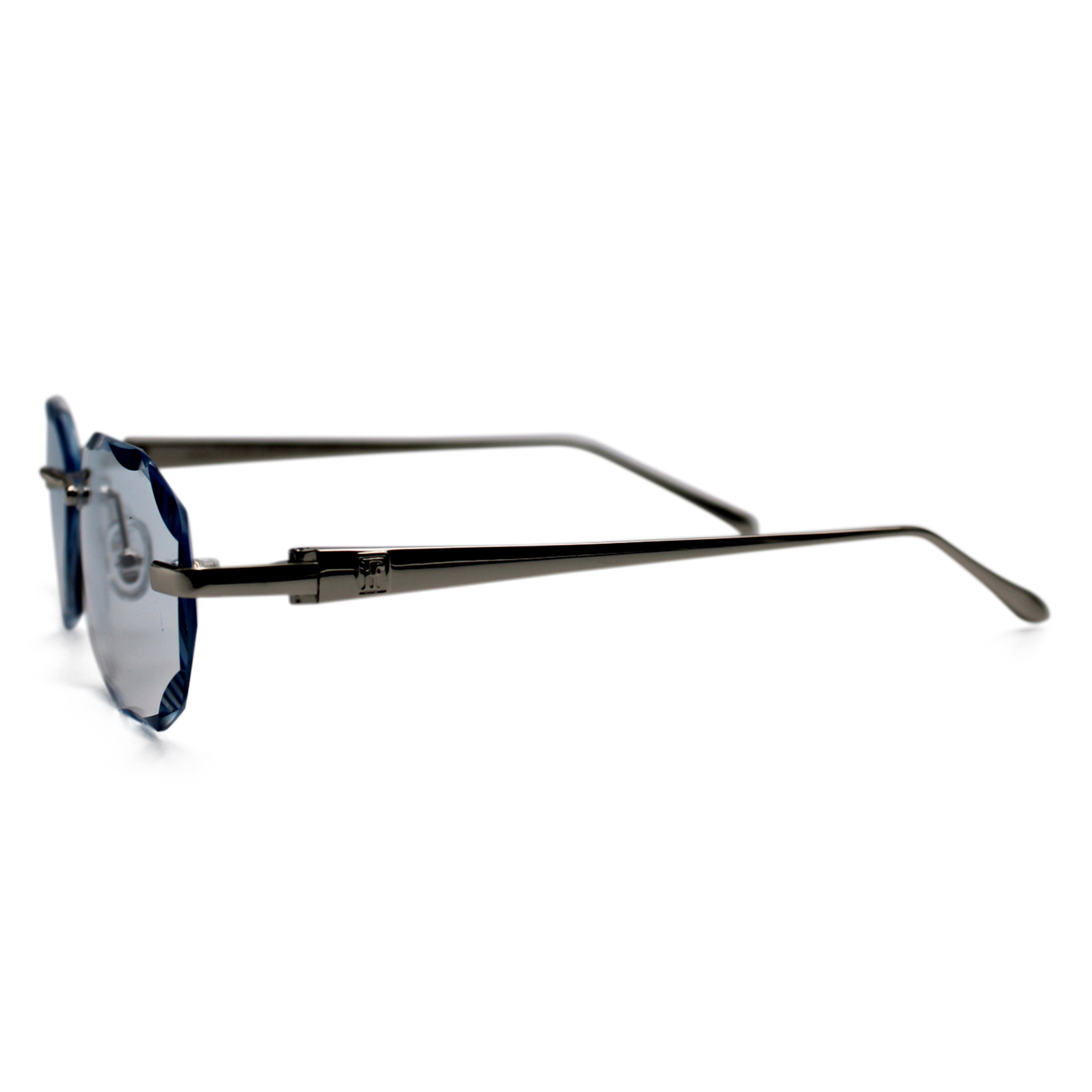 Transparant Baby Blue White Gold