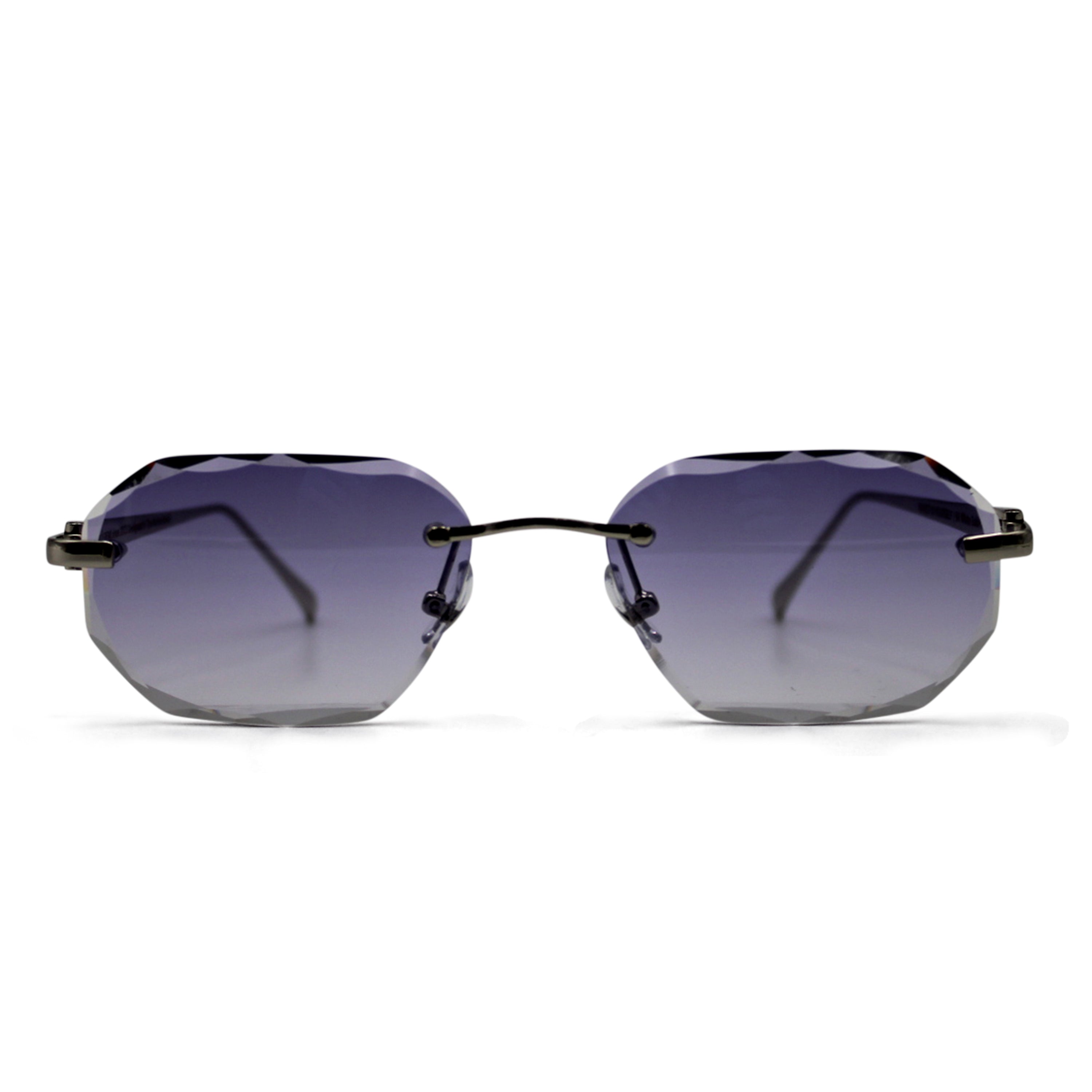Gradient Purple White Gold