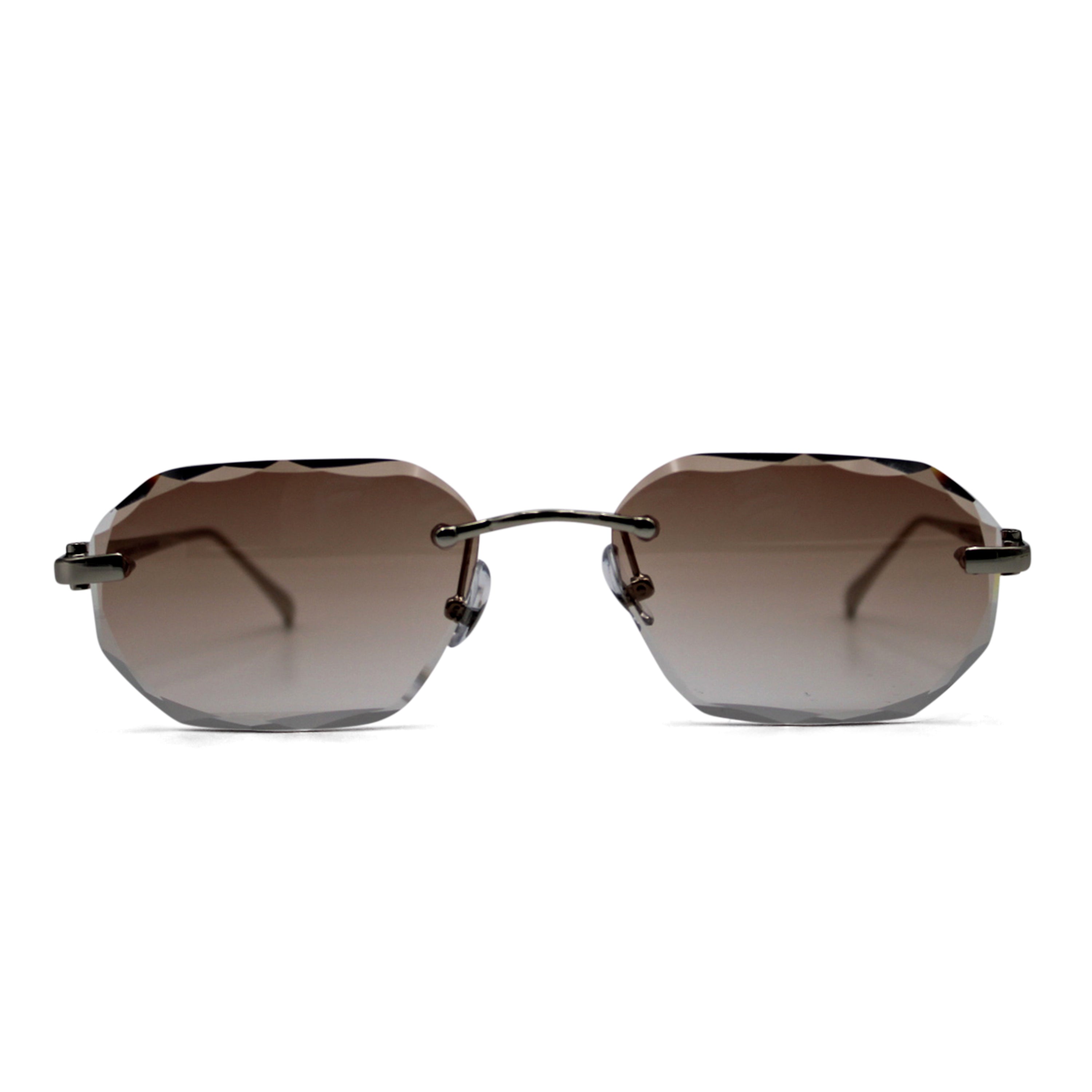 Grandient Brown White Gold