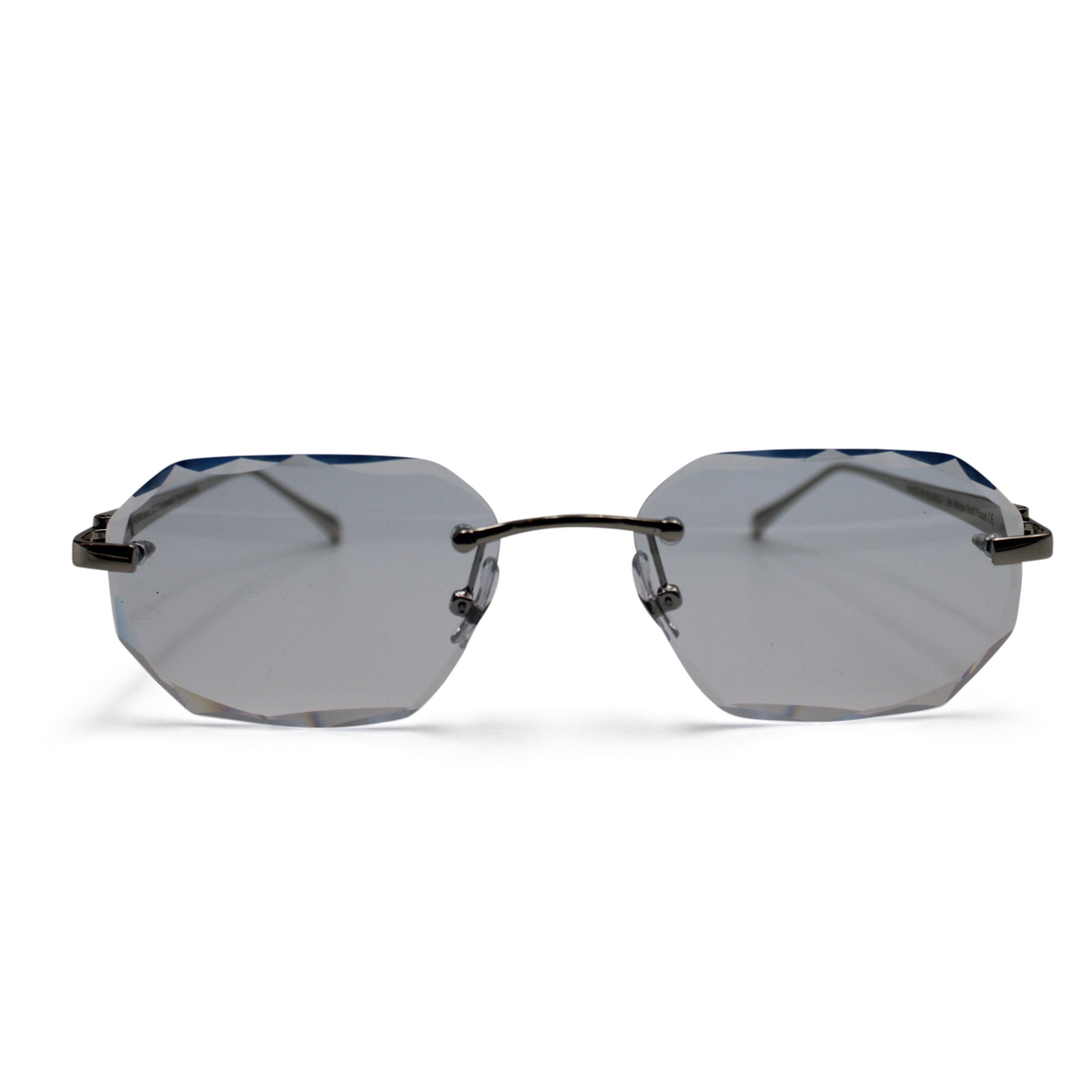 Transparant Baby Blue White Gold